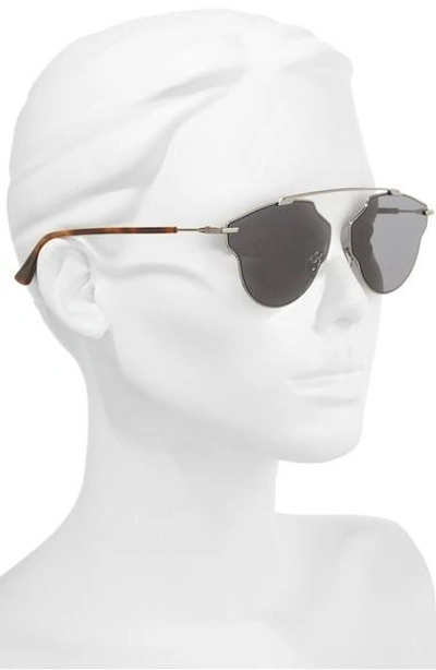 Shop Dior Christian  448  59mm Sunglasses In Dark Ruthenium