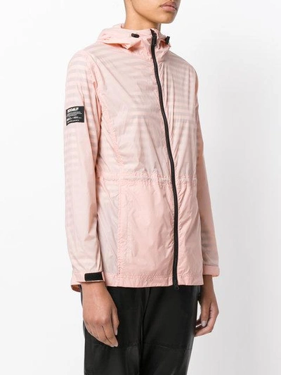 Shop Ecoalf Julia Windbreaker Coat In Pink