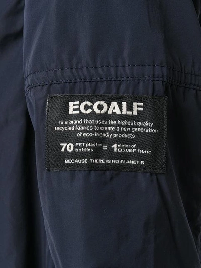 Shop Ecoalf Firenze Coat - Blue
