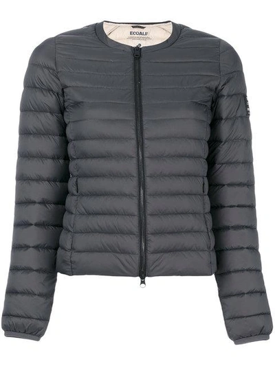 Shop Ecoalf Usuahia Down Jacket - Grey