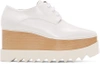 STELLA MCCARTNEY STELLA MCCARTNEY WHITE ELYSE PLATFORM DERBYS