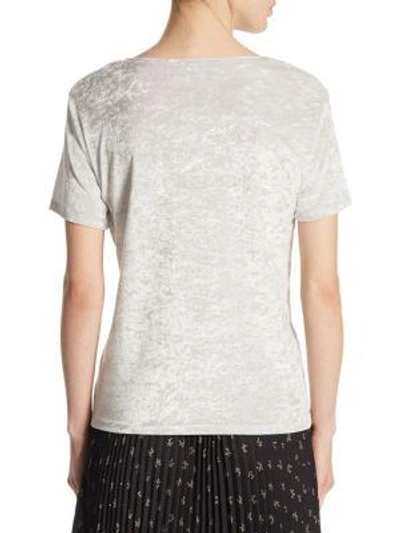 Shop Vince Classic Easy Tee In Black