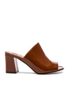 MARYAM NASSIR ZADEH MARYAM NASSIR ZADEH FOR FWRD PENELOPE MULE IN BROWN,METALLICS,PENELOPE MULE