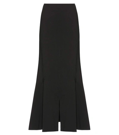 Stella Mccartney Midi Skirt In Black