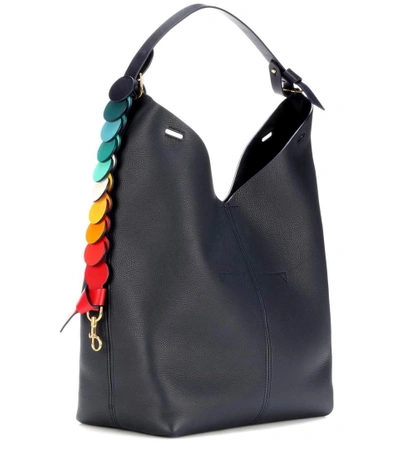 Shop Anya Hindmarch The Bucket Leather Shoulder Bag In Female