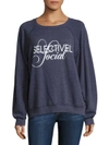 WILDFOX Selectively Social Sommers Sweatshirt