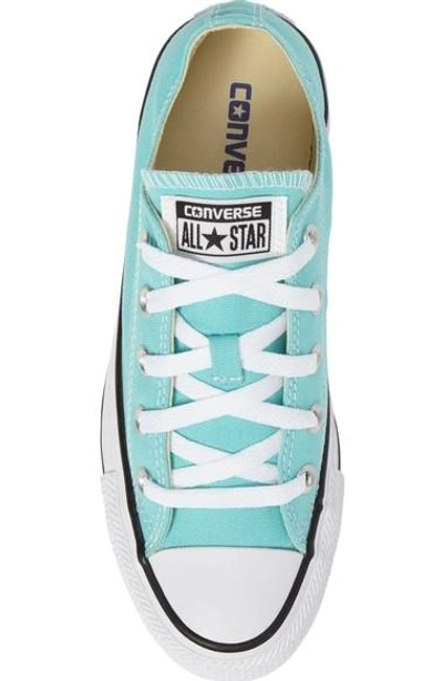 Shop Converse Chuck Taylor All Star Seasonal Ox Low Top Sneaker In Light Aqua