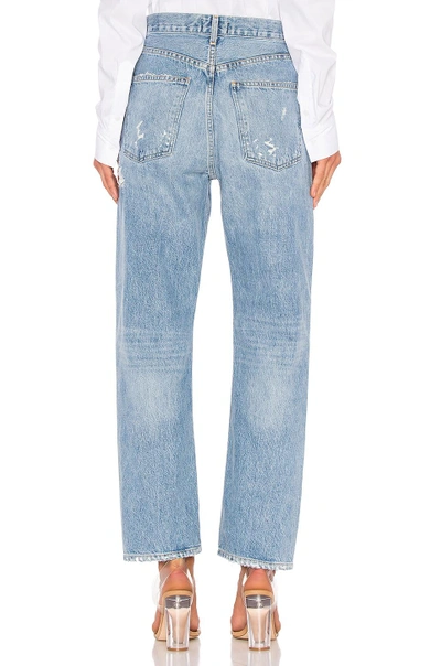Agolde 90s Mid Rise Straight Fit Jeans Fall Out In Fall Out