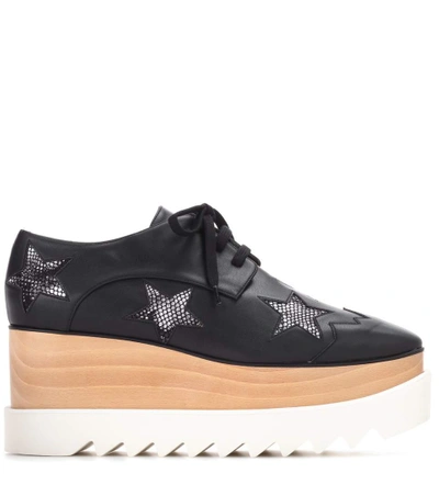 Shop Stella Mccartney Elyse Platform Derby Shoes In Llack