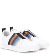 PIERRE HARDY Slider leather sneakers