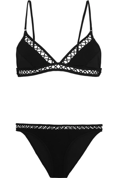 Zimmermann Paradiso Lattice-trimmed Triangle Bikini