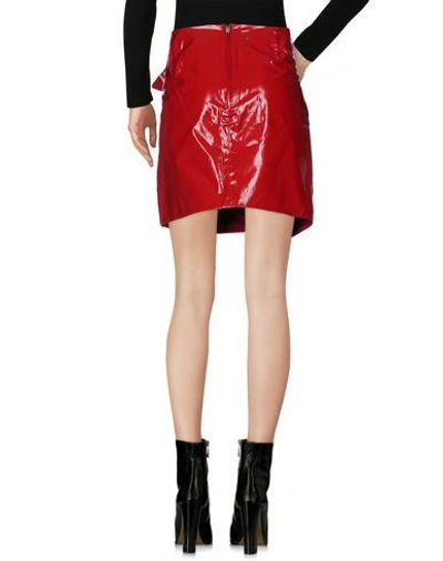 Shop Isabel Marant Mini Skirts In Red
