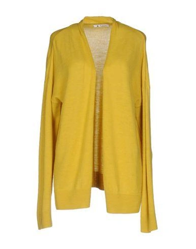 Shop Barena Venezia Cardigan In Yellow