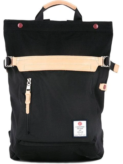 Shop As2ov Hidensity Cordura Nylon 2way Bag In Black