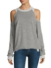 FEEL THE PIECE Tyler Jacobs x Feel The Piece Ambrose Cold-Shoulder Sweatshirt
