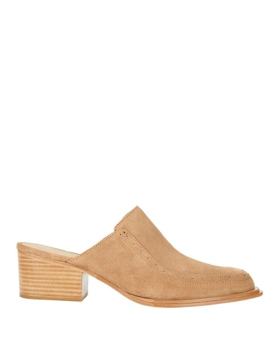 Shop Rag & Bone Weiss Studded Suede Mules