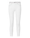 L AGENCE Margot Studded High-Rise Ankle Skinny White Jeans,2294DNMS/STUDWHT