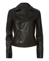 HELMUT LANG Tie Leather Jacket,H02HW401001