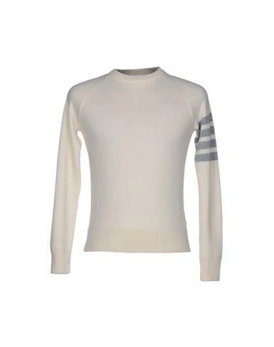 Thom Browne Sweater In Ivory