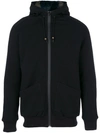 MR & MRS ITALY MR & MRS ITALY FUR LINED ZIP HOODIE - BLACK,SS04612127020