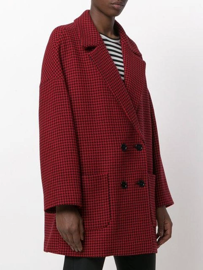 Shop Red Valentino Houndstooth Coat