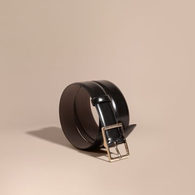 burberry bridle leather belt