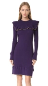 PHILOSOPHY DI LORENZO SERAFINI RUFFLE DRESS