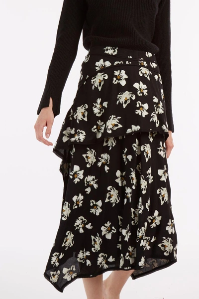 Proenza Schouler Floral Wrap Skirt ModeSens