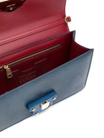 Shop Dolce & Gabbana Lucia Shoulder Bag In 80525