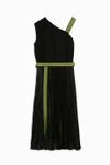 CHRISTOPHER KANE Asymmetric Pleated Dress