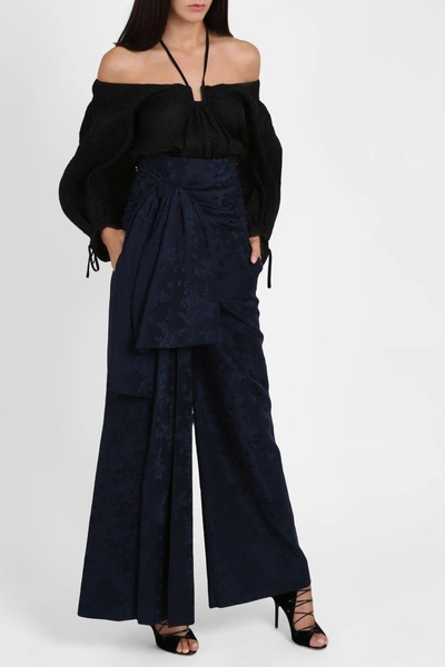 Rosie Assoulin High Waisted Sash Trousers