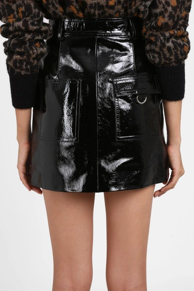Shop Isabel Marant Patent Leather Skirt