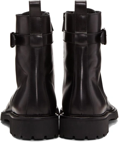 Shop Belstaff Black Paddington Boots