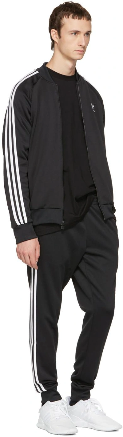 Shop Adidas Originals Black Superstar Track Jacket