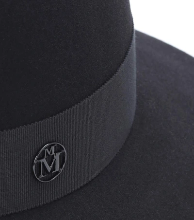 Shop Maison Michel Kate Rabbit-felt Hat