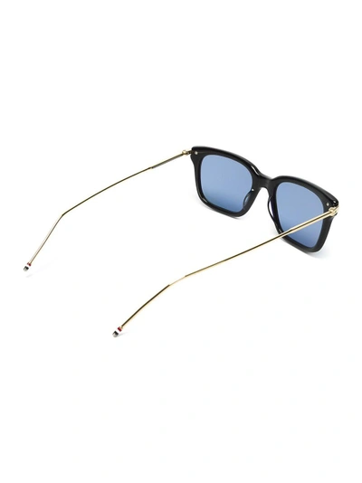 Shop Thom Browne Square Frame Sunglasses