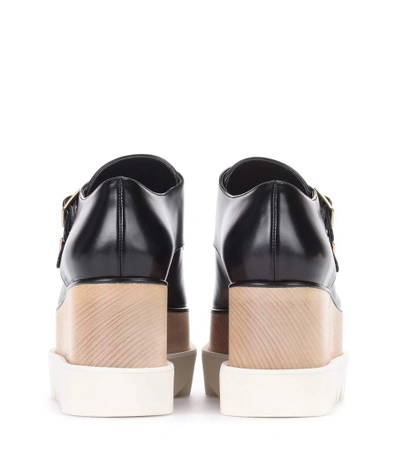 Shop Stella Mccartney Elyse Platform Monk Shoes In 1000