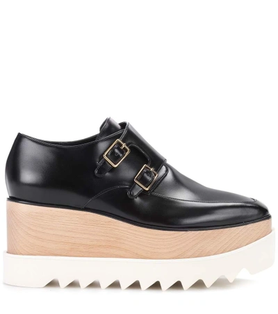 Shop Stella Mccartney Elyse Platform Monk Shoes In 1000