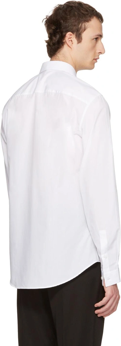 Shop Versace White Medusa Sketch Shirt