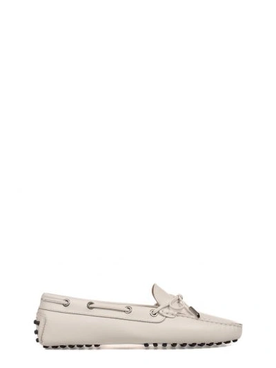 Tod's White Heaven Leather Loafer