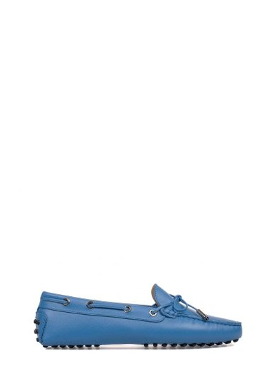 Tod's Light Blue Heaven Leather Loafer
