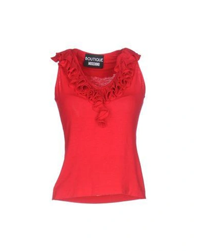 Boutique Moschino Top In Red