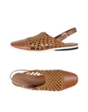 Emporio Armani Sandals In Tan