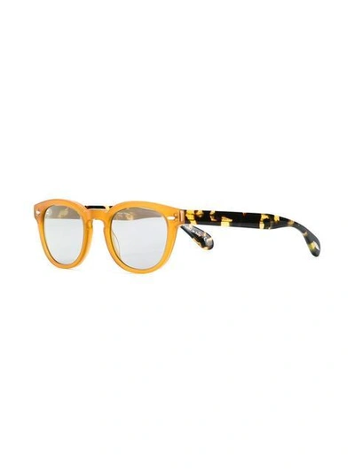 Shop Oliver Peoples Sheldrake Sunglasses - Brown