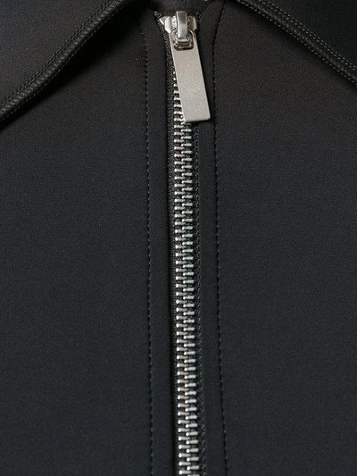 Shop Helmut Lang Cropped Jacket - Black