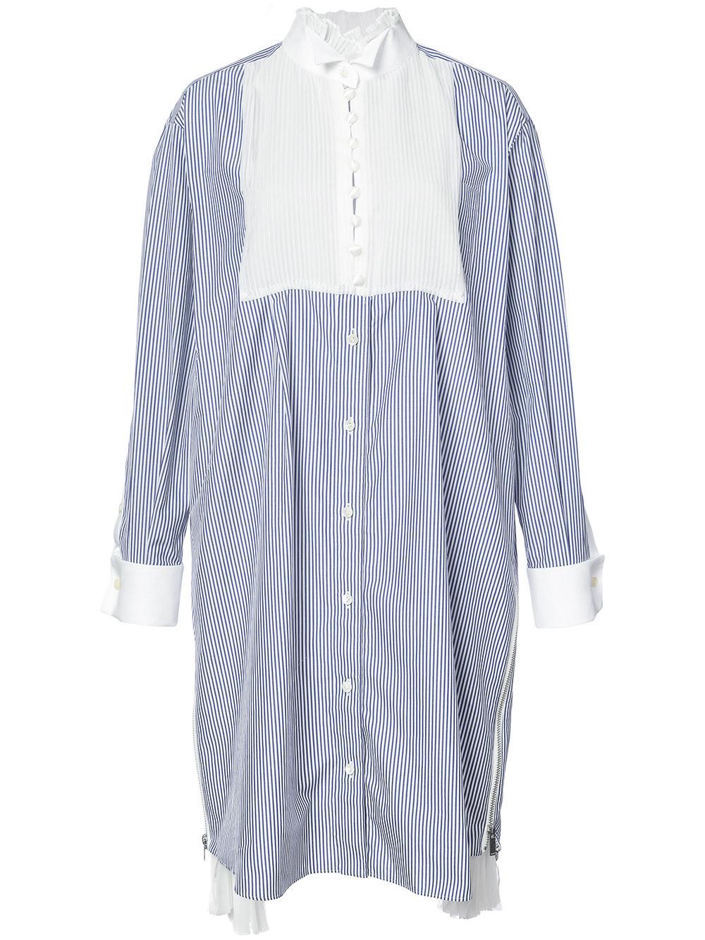 sacai shirt dress