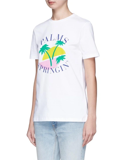 Shop Etre Cecile 'palms Springin'' Palm Tree Print T-shirt