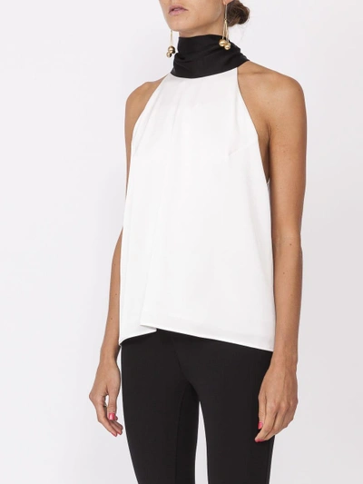 Shop Galvan Tie Neck Top