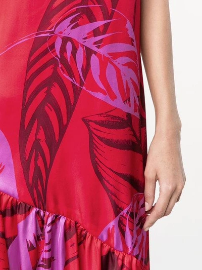 Shop Borgo De Nor Joana Sleeveless Palm Print Dress