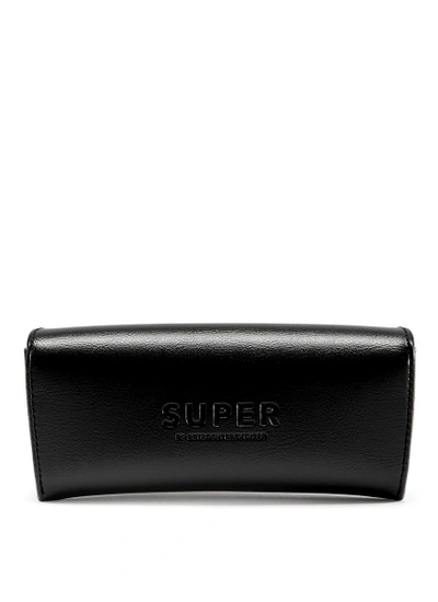 Shop Super 'tuttolente Screen Classic Gold' Rimless All Lens Sunglasses